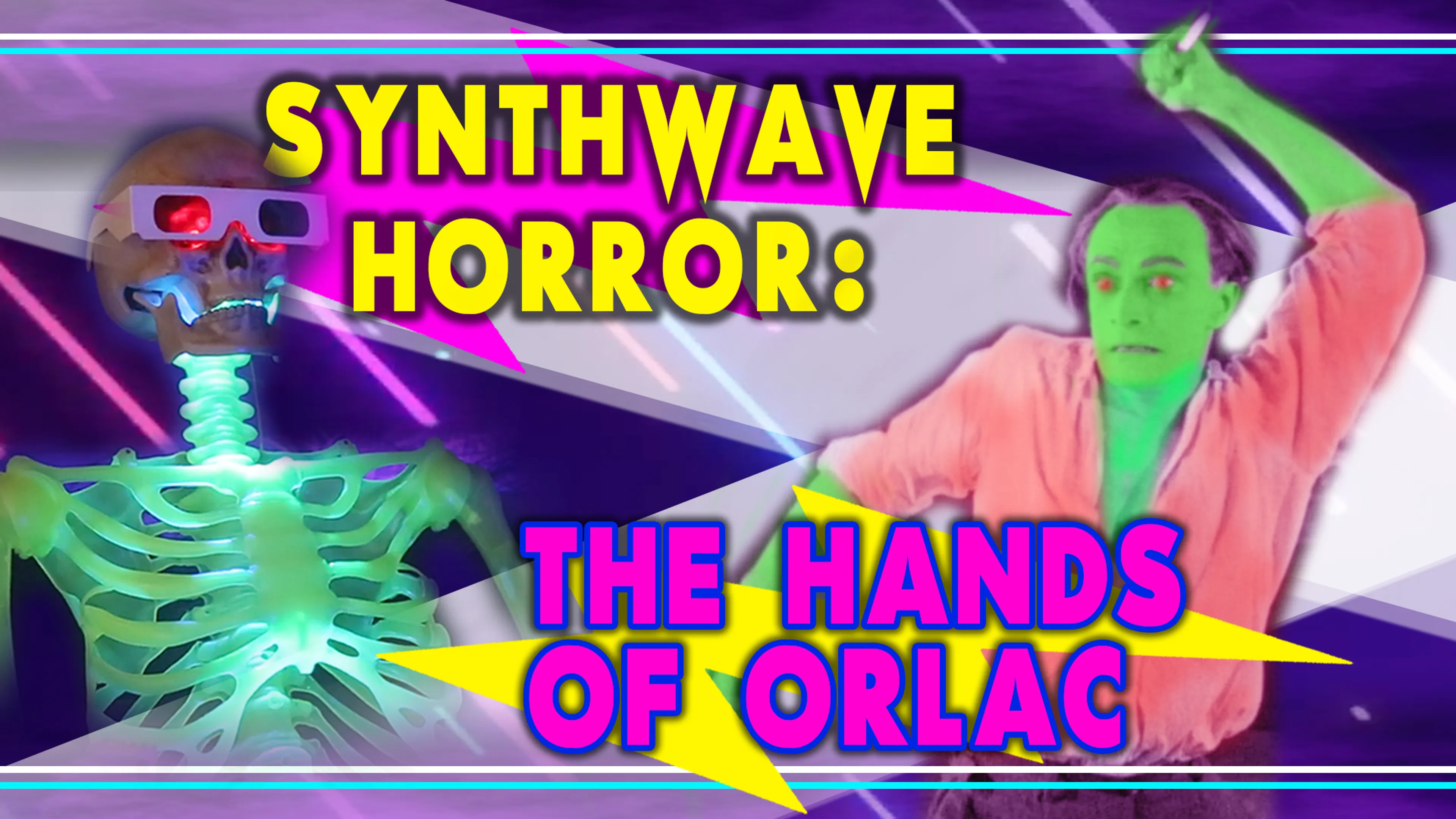 Synthwave Horror: The Hands of Orlac poster